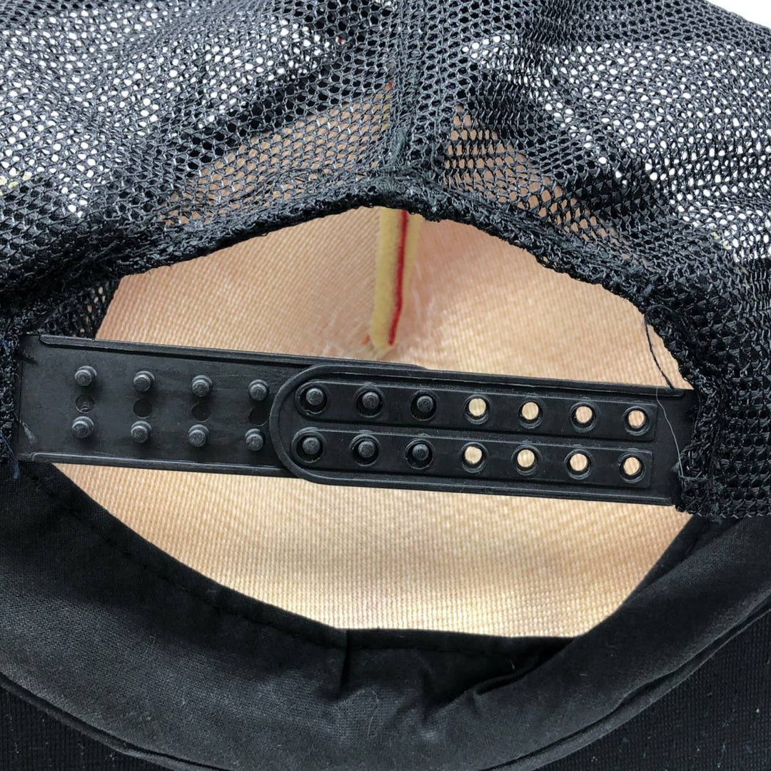 80s-90'S MOHR'S Trucker Cap Mesh Cap, One Size Fits All, Vintage unclear black type Vintage Second Hand