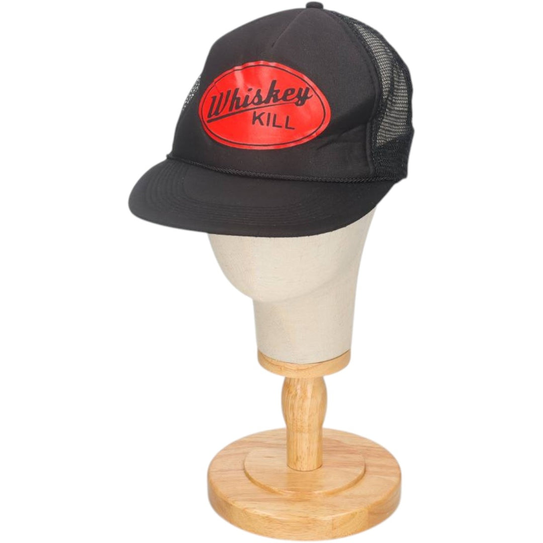 OTTO Advertising Tracker Cap Mesh Cap One Size Fits All polyester black type Vintage Second Hand