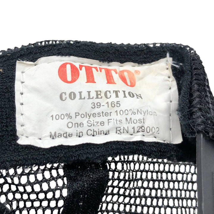 OTTO Advertising Tracker Cap Mesh Cap One Size Fits All polyester black type Vintage Second Hand