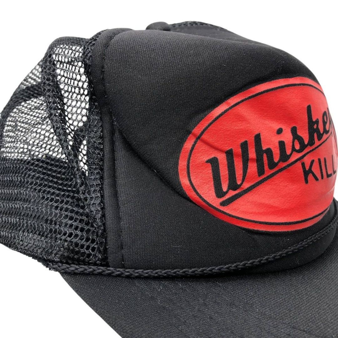 OTTO Advertising Tracker Cap Mesh Cap One Size Fits All polyester black type Vintage Second Hand