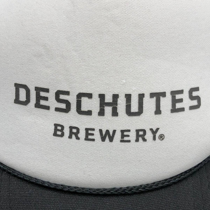 ~90'S Otto Deschütz Two-Tone Advertising Trucker Cap Mesh Cap (One Size Fits All) polyester white type Vintage Second Hand