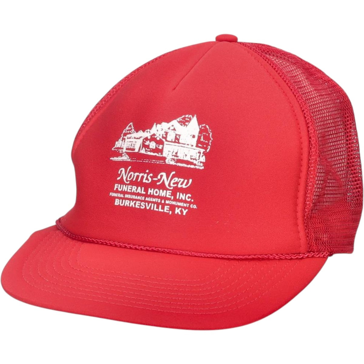 トラッカーキャップ メッシュキャップ フリーサイズ相当 polyester red