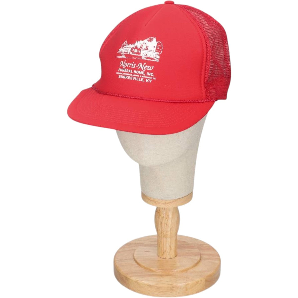 トラッカーキャップ メッシュキャップ フリーサイズ相当 polyester red