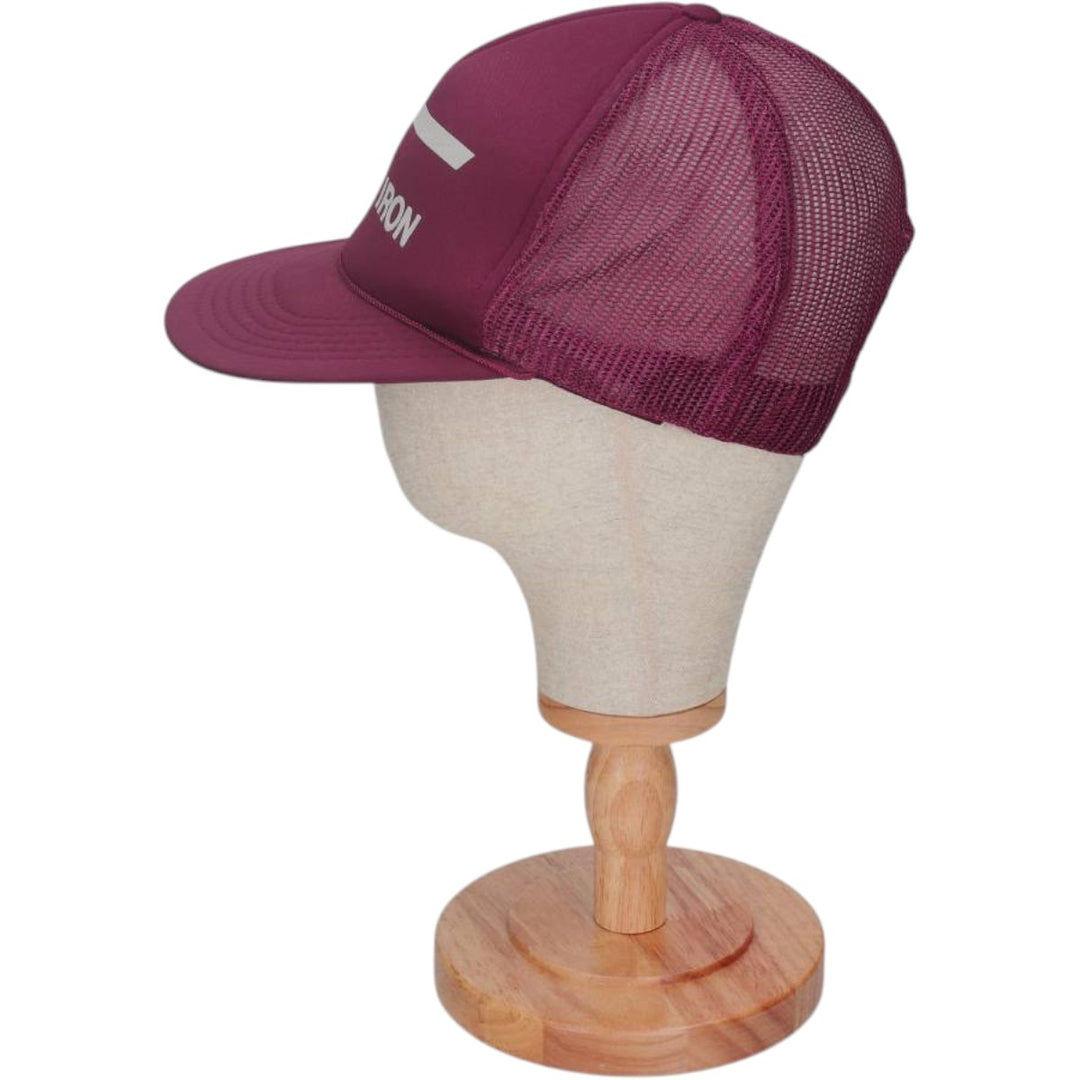 THE MADHATTER Trucker Cap, Mesh Cap, One Size Fits All polyester wine-red Vintage Second Hand