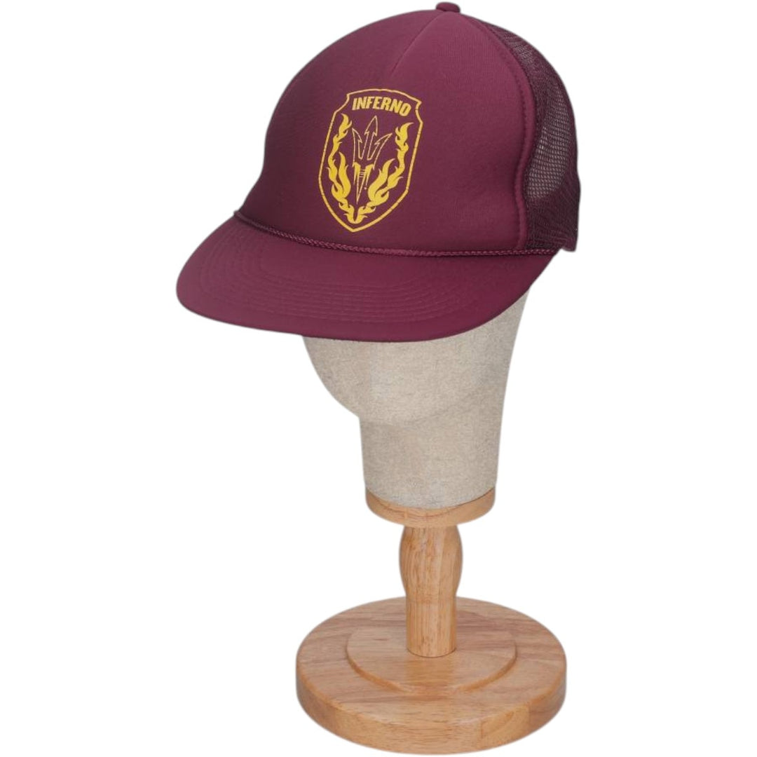 OTTO Tracker Cap Mesh Cap One Size Fits All polyester wine-red Vintage Second Hand