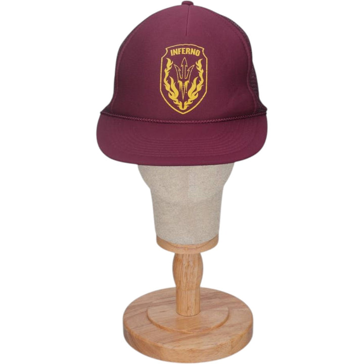 OTTO Tracker Cap Mesh Cap One Size Fits All polyester wine-red Vintage Second Hand