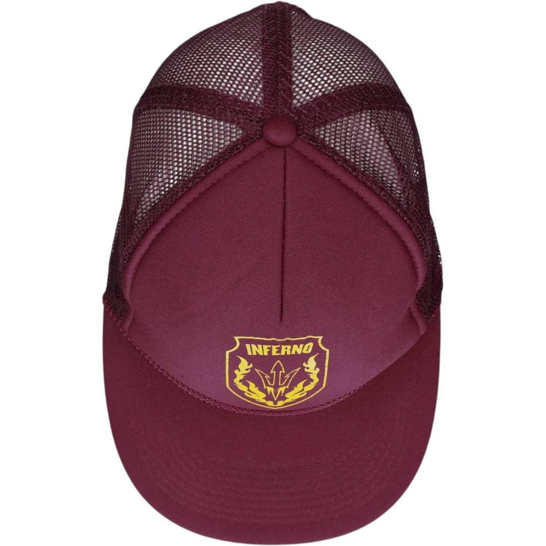 OTTO Tracker Cap Mesh Cap One Size Fits All polyester wine-red Vintage Second Hand