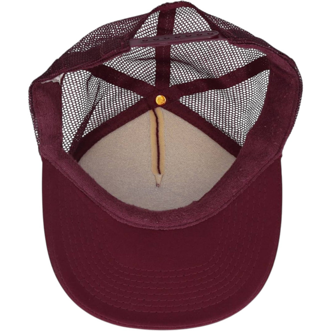 OTTO Tracker Cap Mesh Cap One Size Fits All polyester wine-red Vintage Second Hand