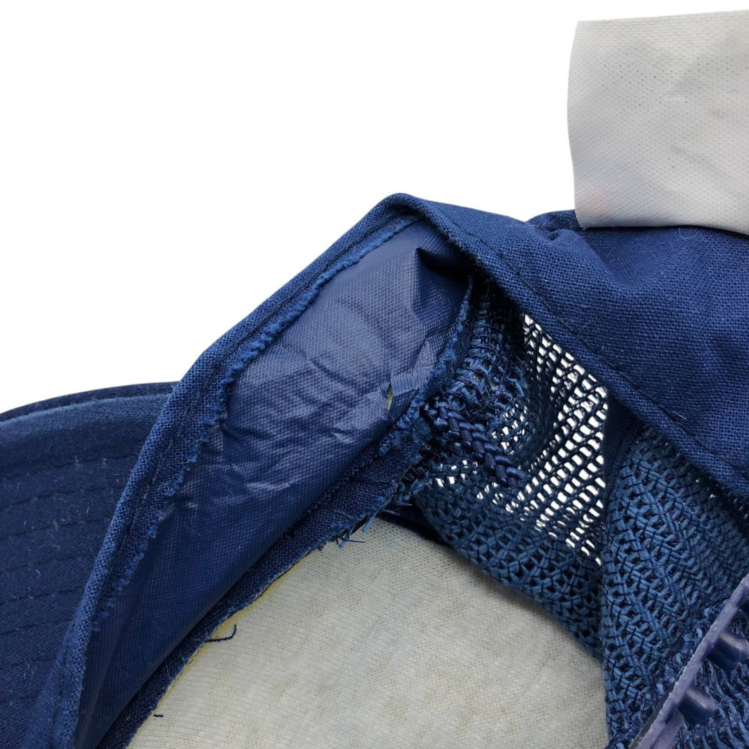 80s-90'S SAN SUN Trucker Cap Mesh Cap, One Size Fits All, Vintage cotton navy blue type Vintage Second Hand