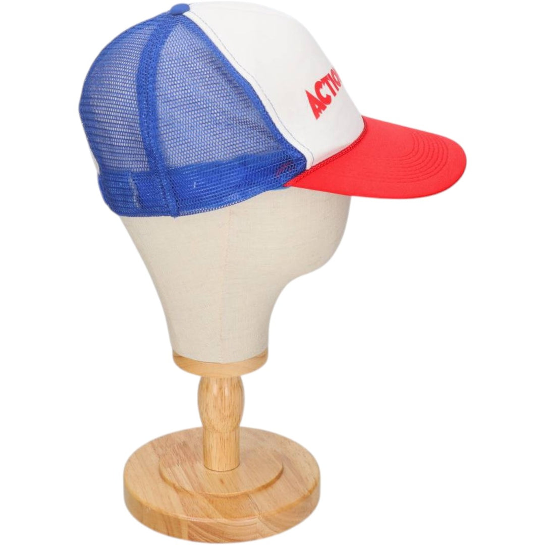OTTO Tricolor Trucker Cap Mesh Cap (One Size Fits All) polyester white type Vintage Second Hand