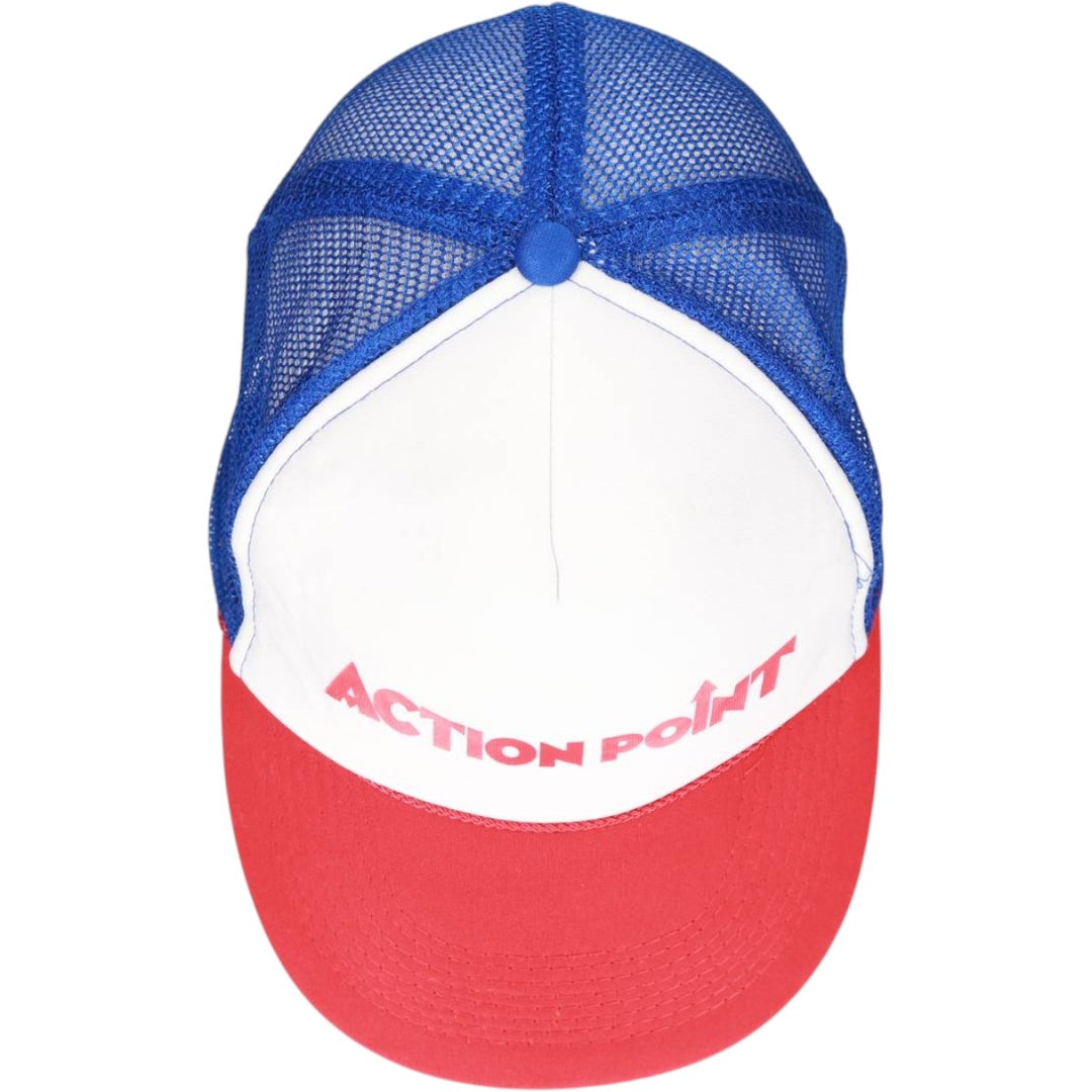 OTTO Tricolor Trucker Cap Mesh Cap (One Size Fits All) polyester white type Vintage Second Hand