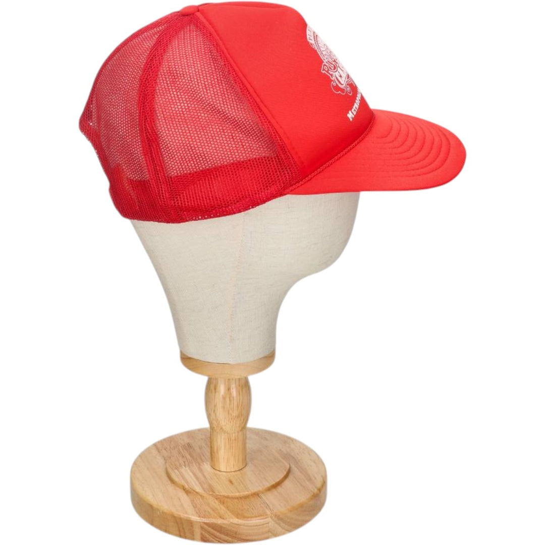 Players Riverboat Casino Tracker Cap, Mesh Cap, One Size Fits All polyester red type Vintage Second Hand
