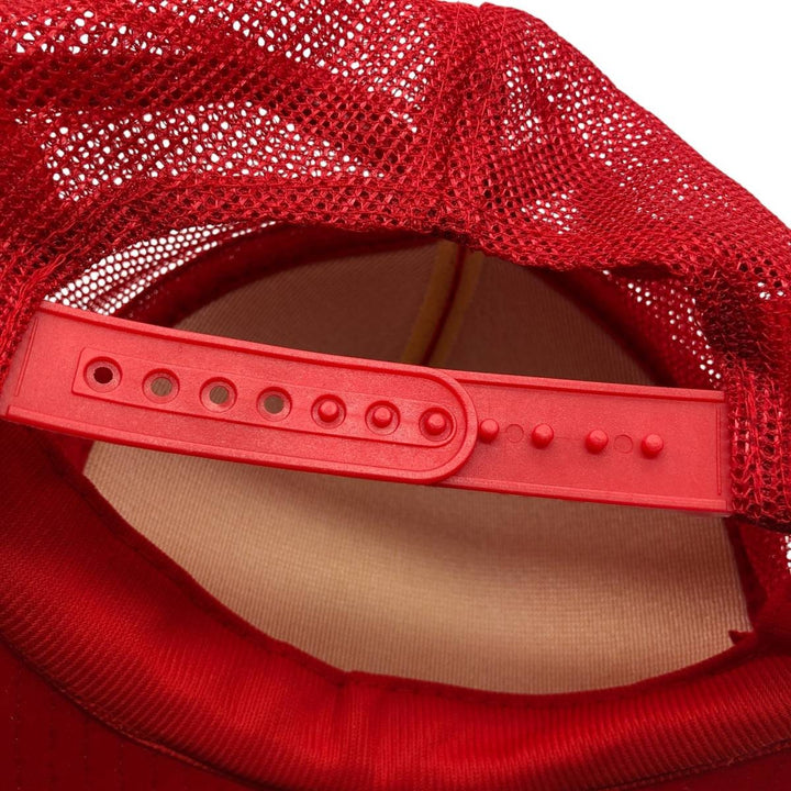 Players Riverboat Casino Tracker Cap, Mesh Cap, One Size Fits All polyester red type Vintage Second Hand