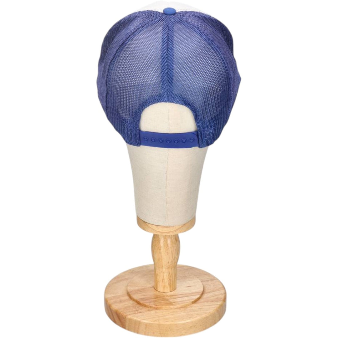 YUPOONG Foulger Equipment Co. Advertising Trucker Cap Mesh Cap One Size Fits All Vintage cotton blue type Vintage Second Hand