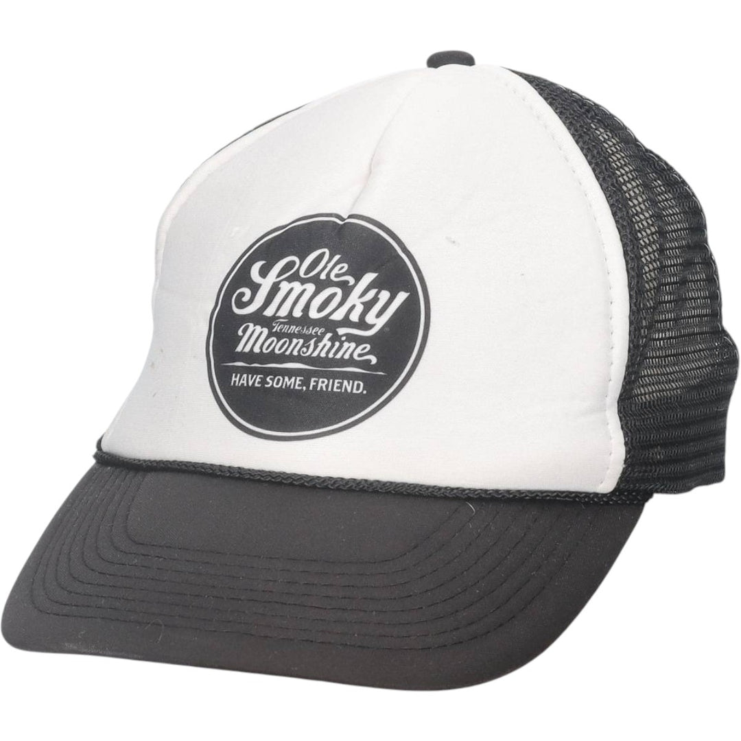 90s-00'S NISSUN Advertising Trucker Cap Mesh Cap One Size Fits All Vintage unclear black type Vintage Second Hand