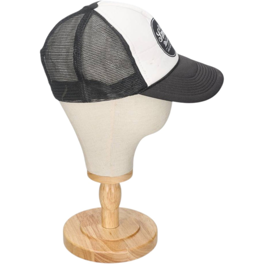 90s-00'S NISSUN Advertising Trucker Cap Mesh Cap One Size Fits All Vintage unclear black type Vintage Second Hand