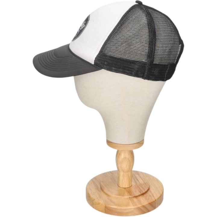 90s-00'S NISSUN Advertising Trucker Cap Mesh Cap One Size Fits All Vintage unclear black type Vintage Second Hand
