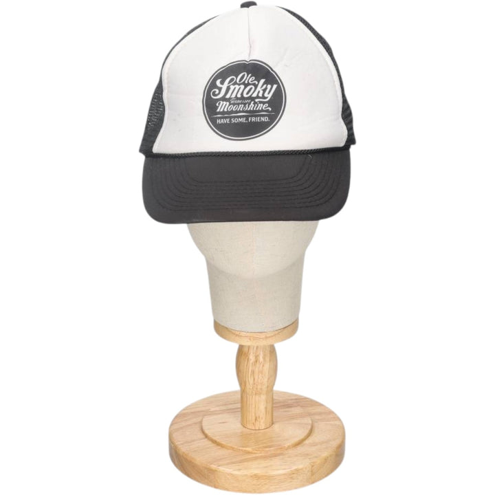 90s-00'S NISSUN Advertising Trucker Cap Mesh Cap One Size Fits All Vintage unclear black type Vintage Second Hand