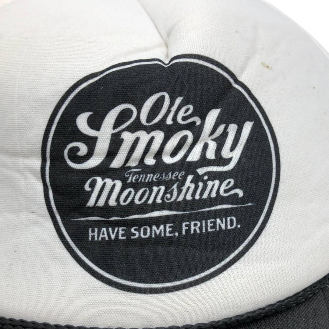 90s-00'S NISSUN Advertising Trucker Cap Mesh Cap One Size Fits All Vintage unclear black type Vintage Second Hand