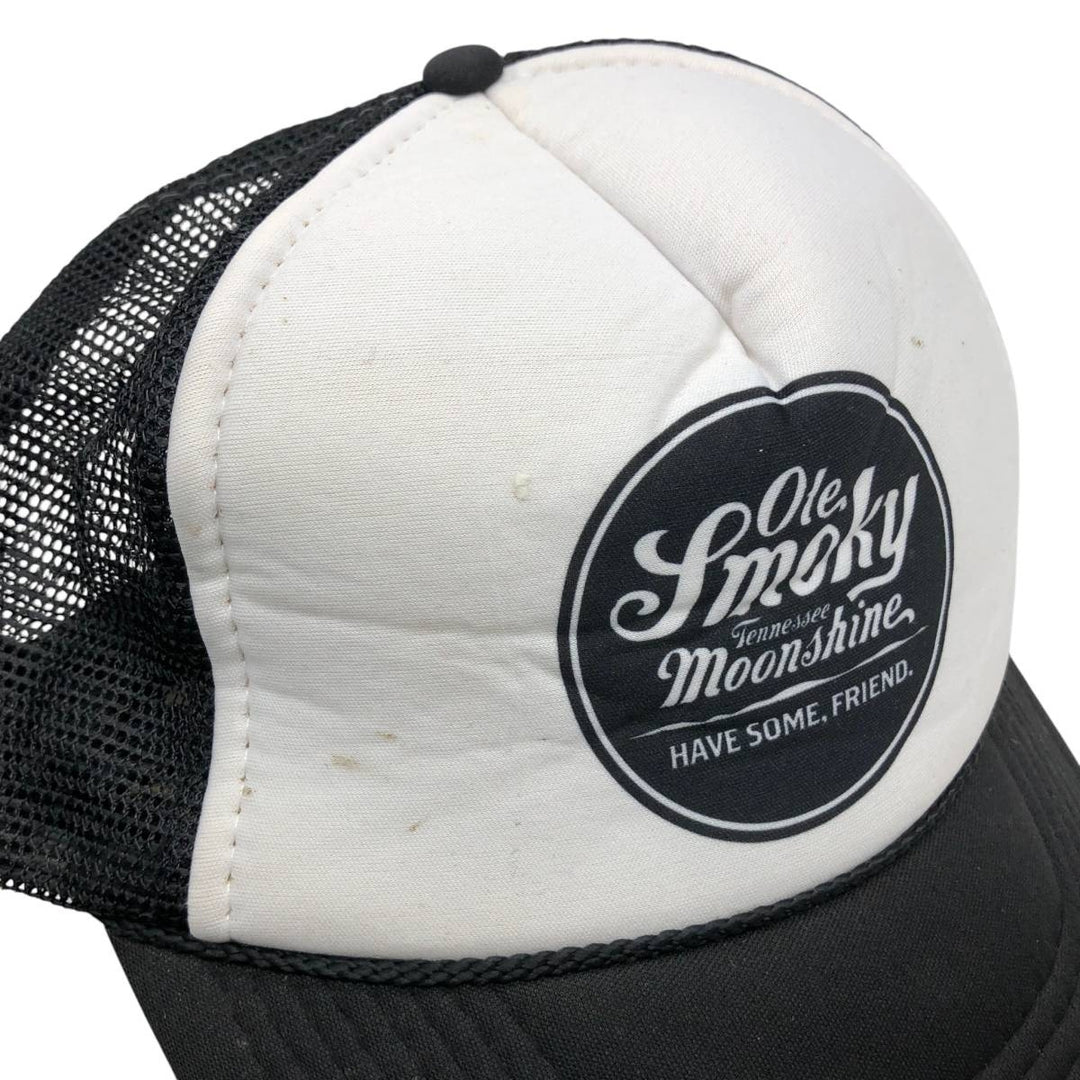 90s-00'S NISSUN Advertising Trucker Cap Mesh Cap One Size Fits All Vintage unclear black type Vintage Second Hand