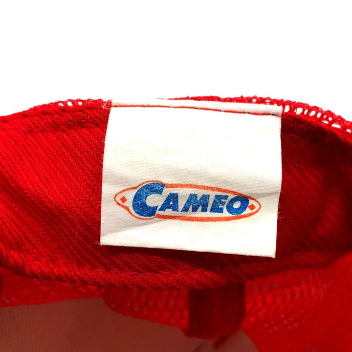 CAMEO Tracker Cap Mesh Cap One Size Fits All unclear red type Vintage Second Hand