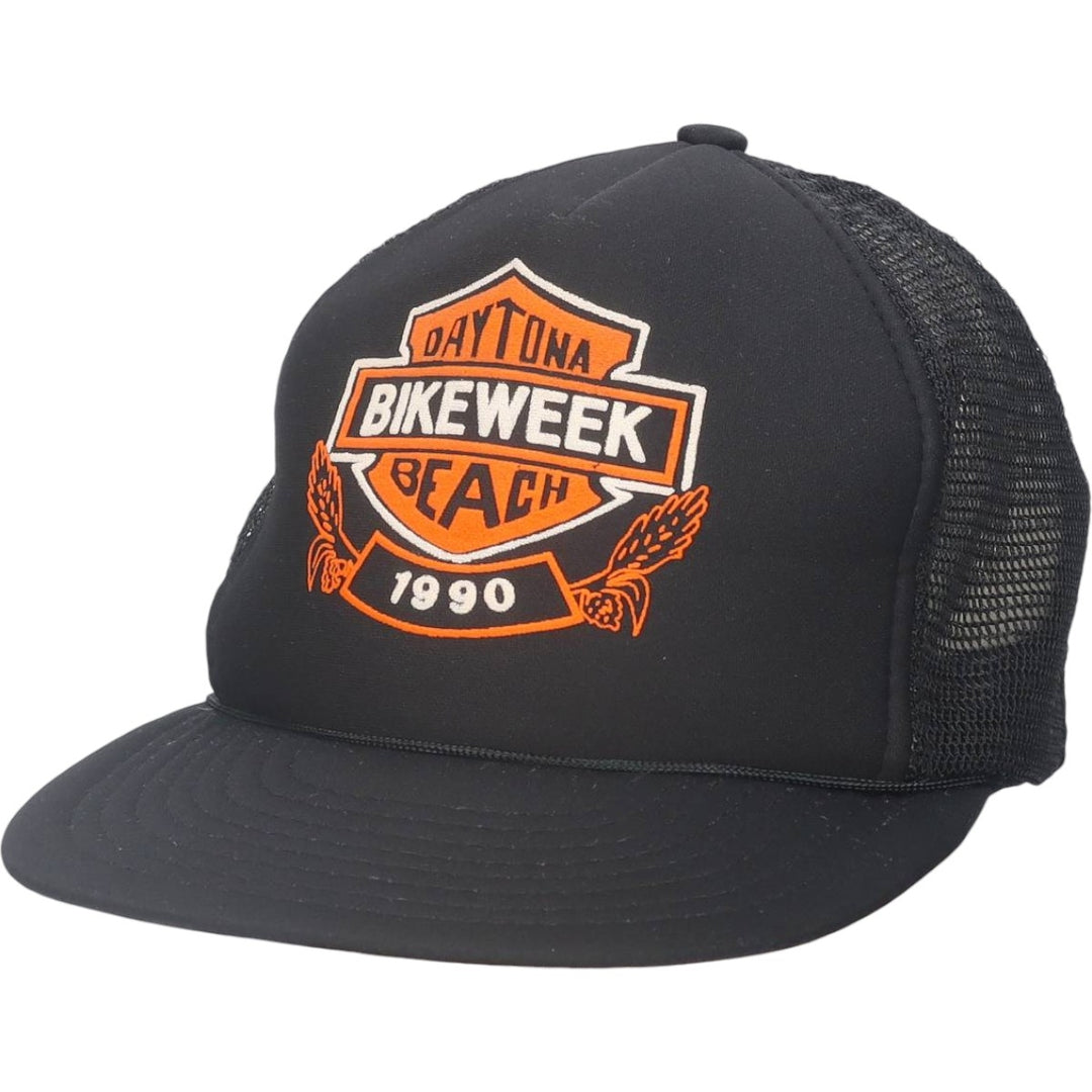 Parody Trucker Cap Mesh Cap ONE SIZE FITS ALL (One Size Fits All) unclear black type Vintage Second Hand