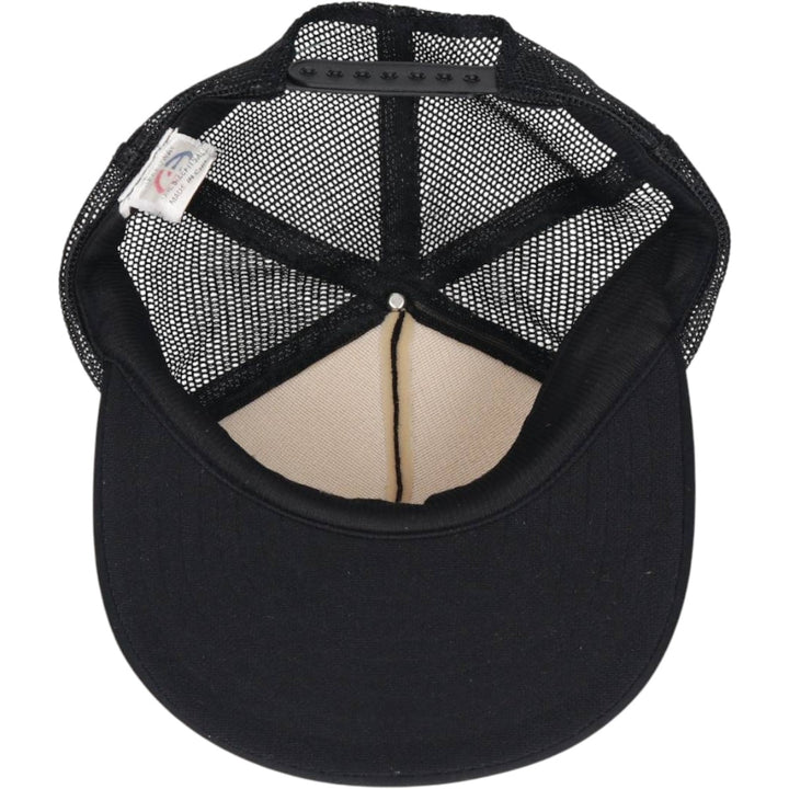 Parody Trucker Cap Mesh Cap ONE SIZE FITS ALL (One Size Fits All) unclear black type Vintage Second Hand