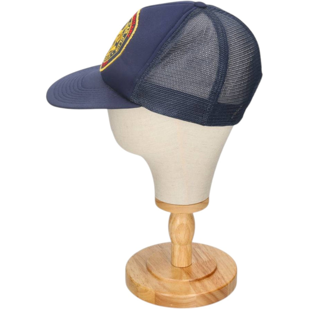 Advertising Trucker Cap Mesh Cap One Size Fits All unclear navy blue type Vintage Second Hand