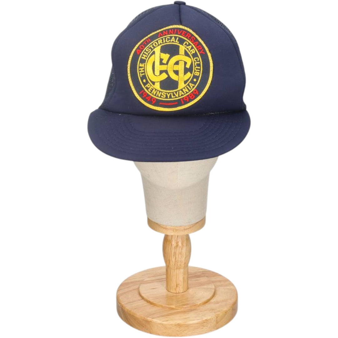 Advertising Trucker Cap Mesh Cap One Size Fits All unclear navy blue type Vintage Second Hand