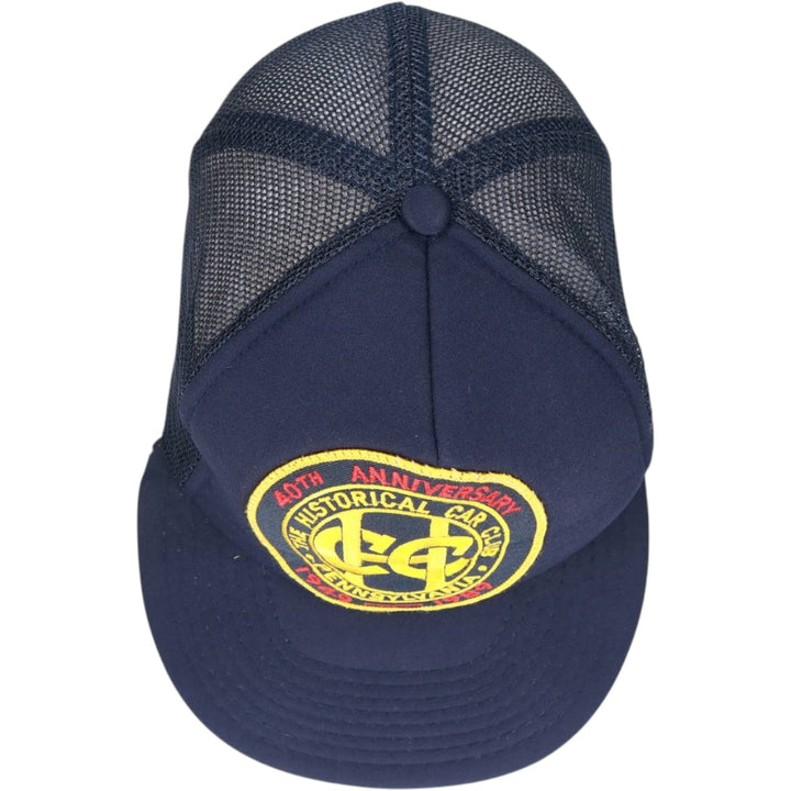 Advertising Trucker Cap Mesh Cap One Size Fits All unclear navy blue type Vintage Second Hand