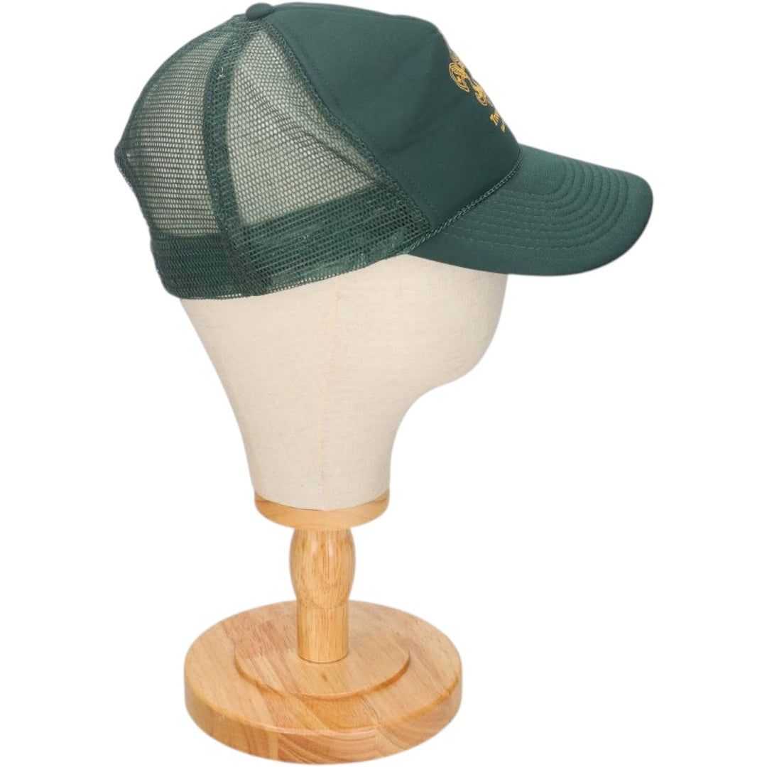 90'S OTTO Boy Scouts of America Trucker Cap Mesh Cap One Size Fits All Snapback Vintage unclear green type Vintage Second Hand
