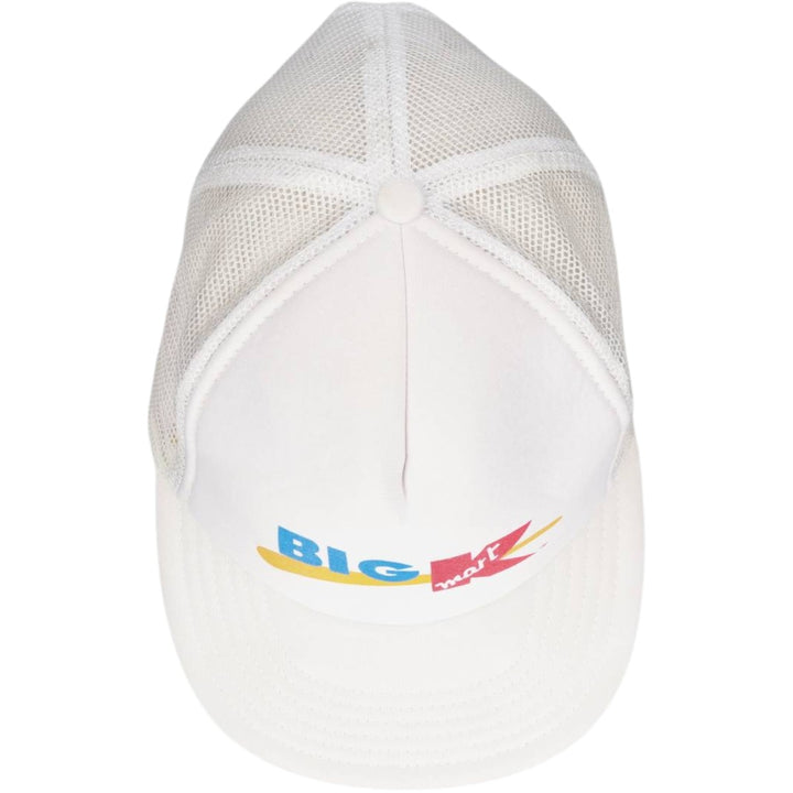 90'S Big Kmart Trucker Cap, One Size Fits All, Vintage polyester white type Vintage Second Hand