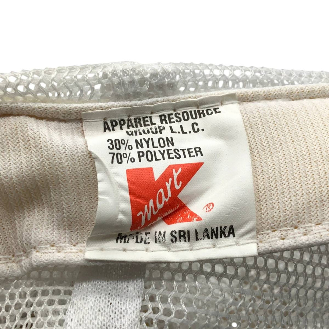 90'S Big Kmart Trucker Cap, One Size Fits All, Vintage polyester white type Vintage Second Hand