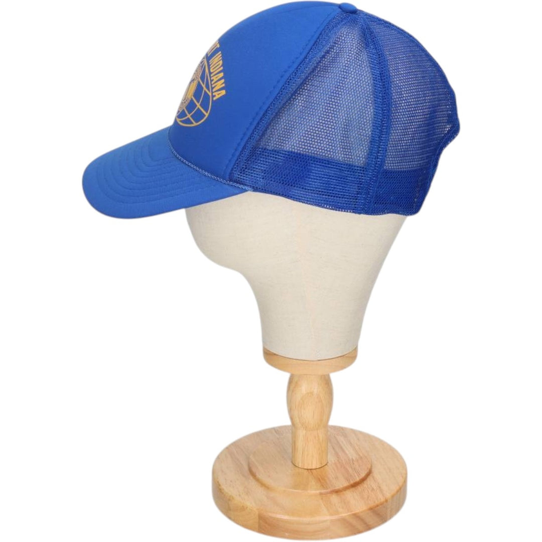 THE MADHATTER Trucker Cap, Mesh Cap, One Size Fits All polyester blue type Vintage Second Hand