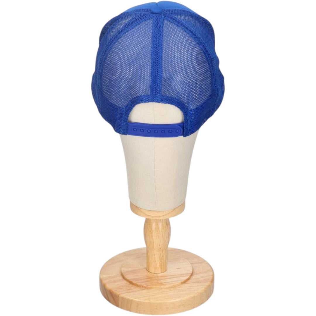 THE MADHATTER Trucker Cap, Mesh Cap, One Size Fits All polyester blue type Vintage Second Hand