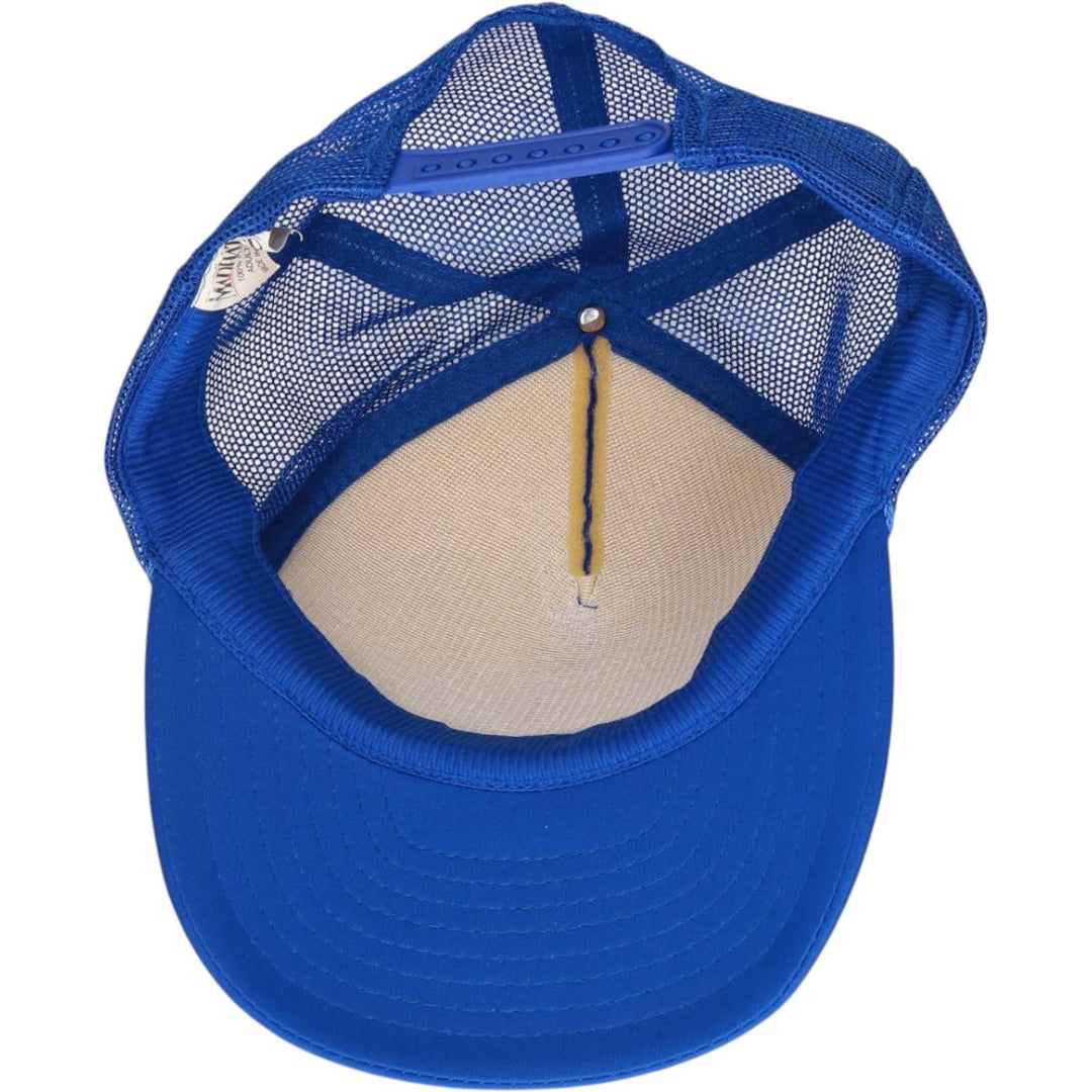 THE MADHATTER Trucker Cap, Mesh Cap, One Size Fits All polyester blue type Vintage Second Hand