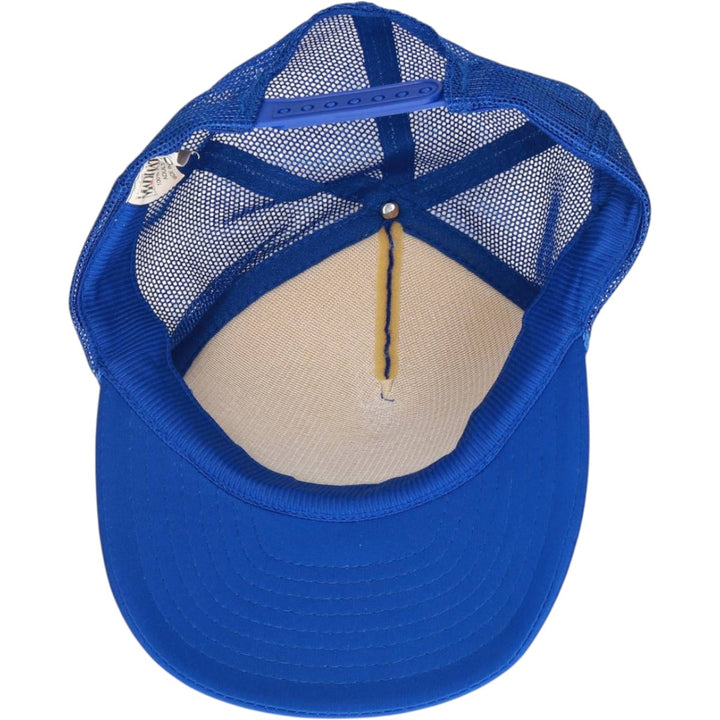 THE MADHATTER Trucker Cap, Mesh Cap, One Size Fits All polyester blue type Vintage Second Hand