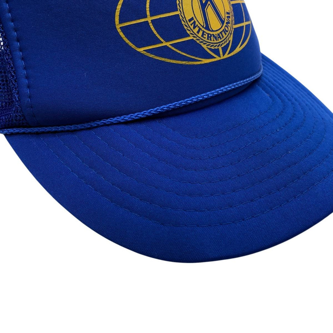 THE MADHATTER Trucker Cap, Mesh Cap, One Size Fits All polyester blue type Vintage Second Hand