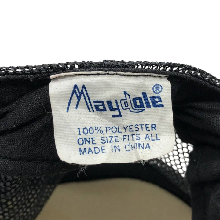 Maydole Tracker Cap Mesh Cap One Size Fits All polyester black type Vintage Second Hand
