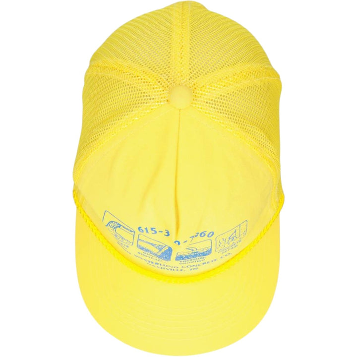 YR Headwear Tracker Cap Mesh Cap One Size Fits All unclear lemon yellow Vintage Second Hand