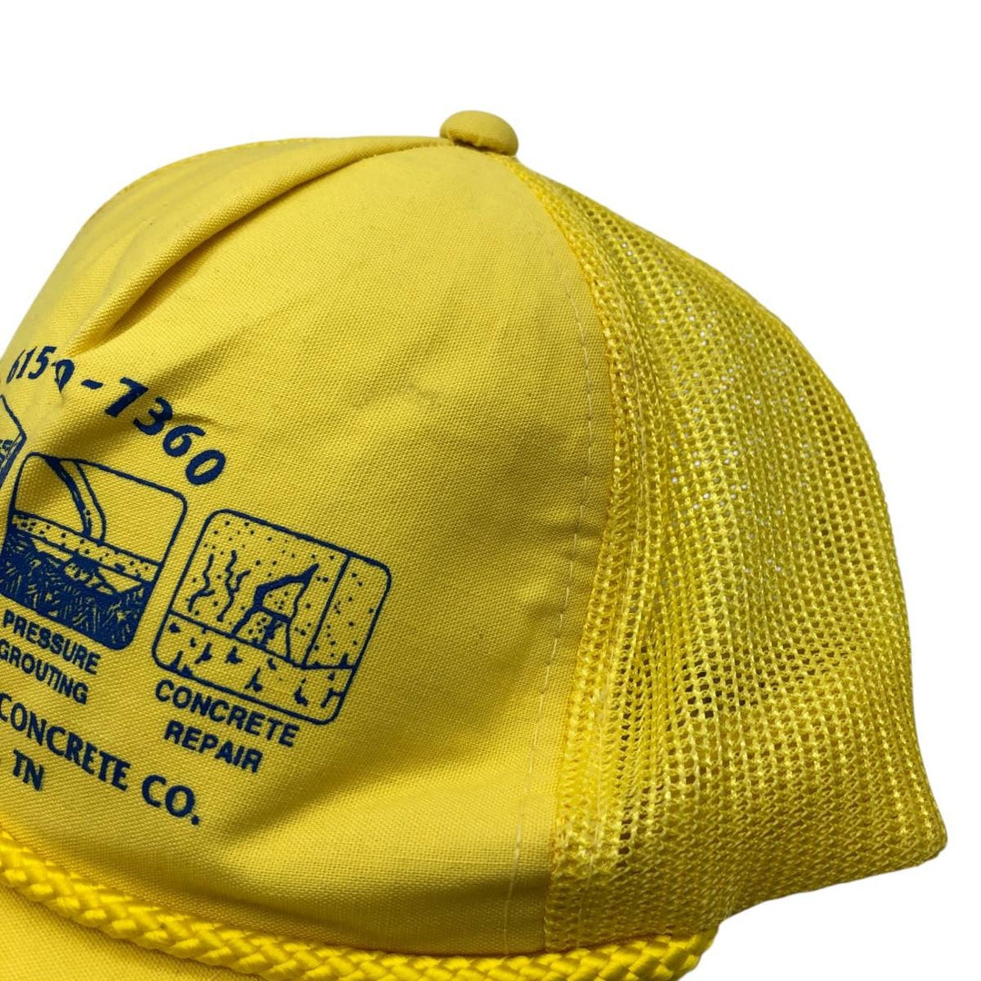 YR Headwear Tracker Cap Mesh Cap One Size Fits All unclear lemon yellow Vintage Second Hand