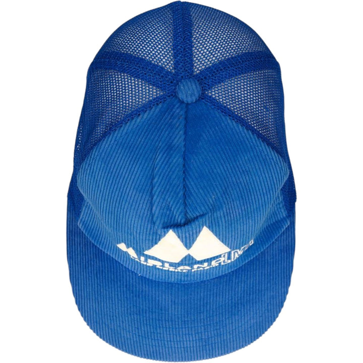 Trucker Cap, Corduroy Mesh Cap, One Size Fits All cotton blue type Vintage Second Hand