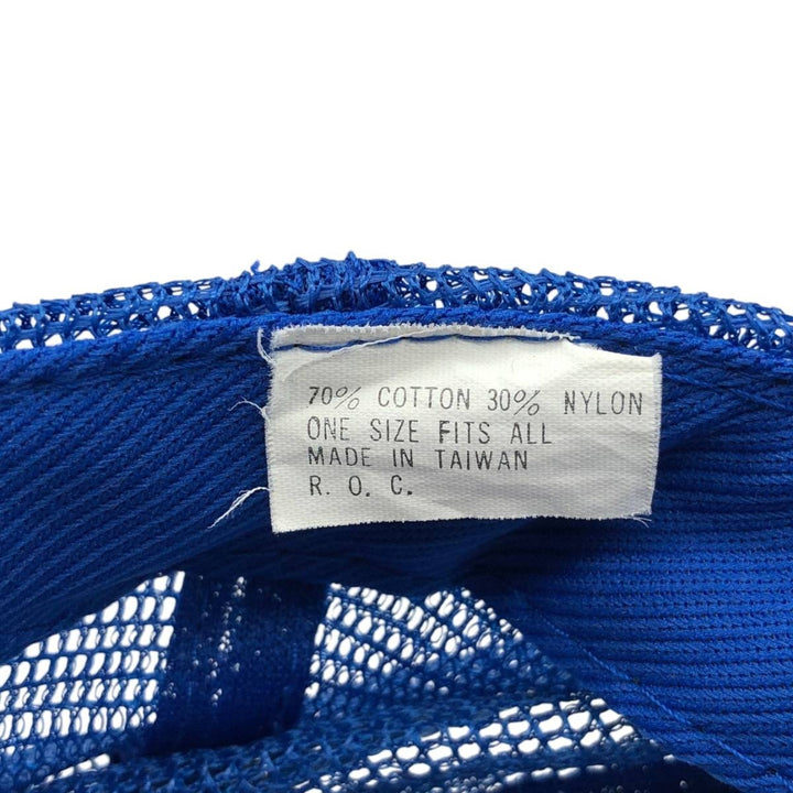 Trucker Cap, Corduroy Mesh Cap, One Size Fits All cotton blue type Vintage Second Hand