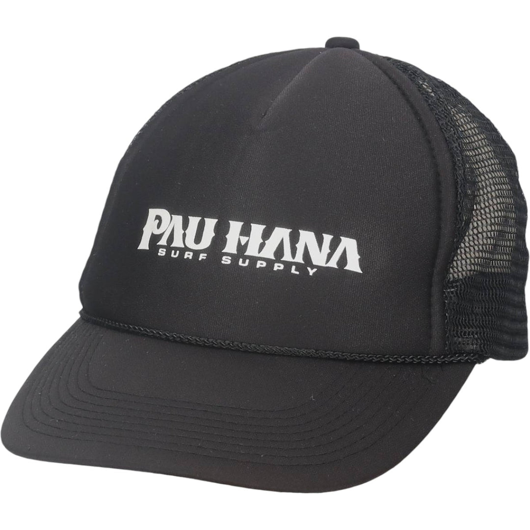 Otto Tracker Cap Mesh Cap (One Size Fits All) polyester black type Vintage Second Hand