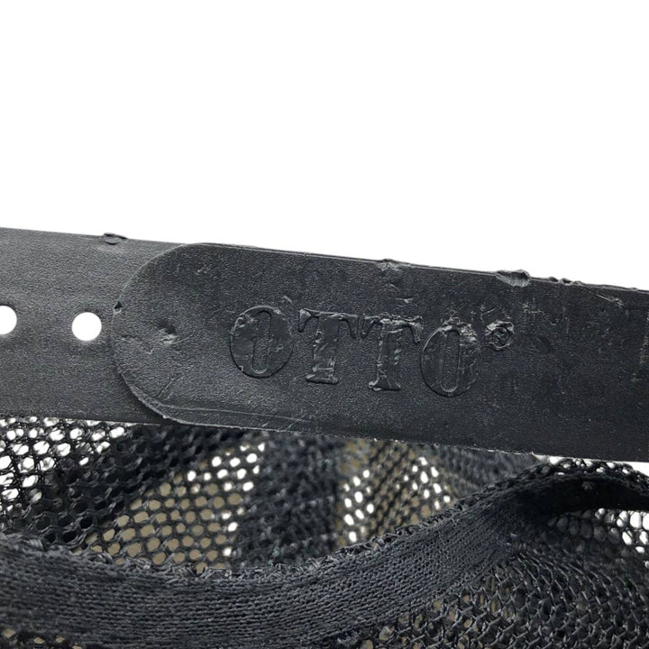 Otto Tracker Cap Mesh Cap (One Size Fits All) polyester black type Vintage Second Hand