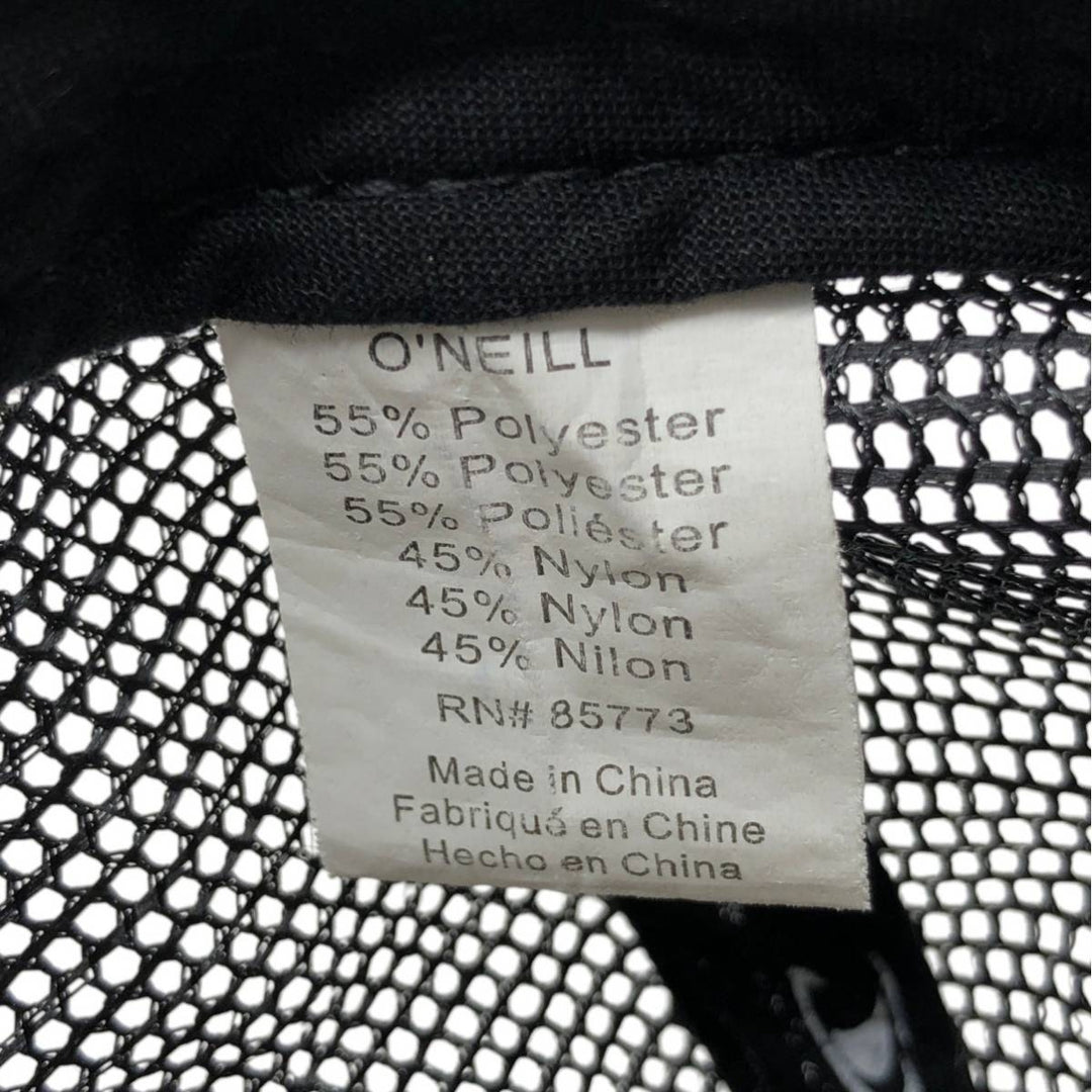 O'Neill Mesh Cap, One Size Fits All polyester black type Vintage Second Hand