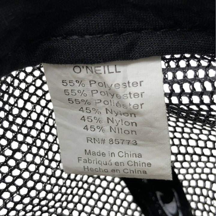 O'Neill Mesh Cap, One Size Fits All polyester black type Vintage Second Hand