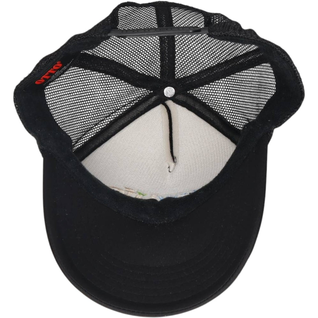 Otto Tracker Cap Mesh Cap (One Size Fits All) polyester black type Vintage Second Hand