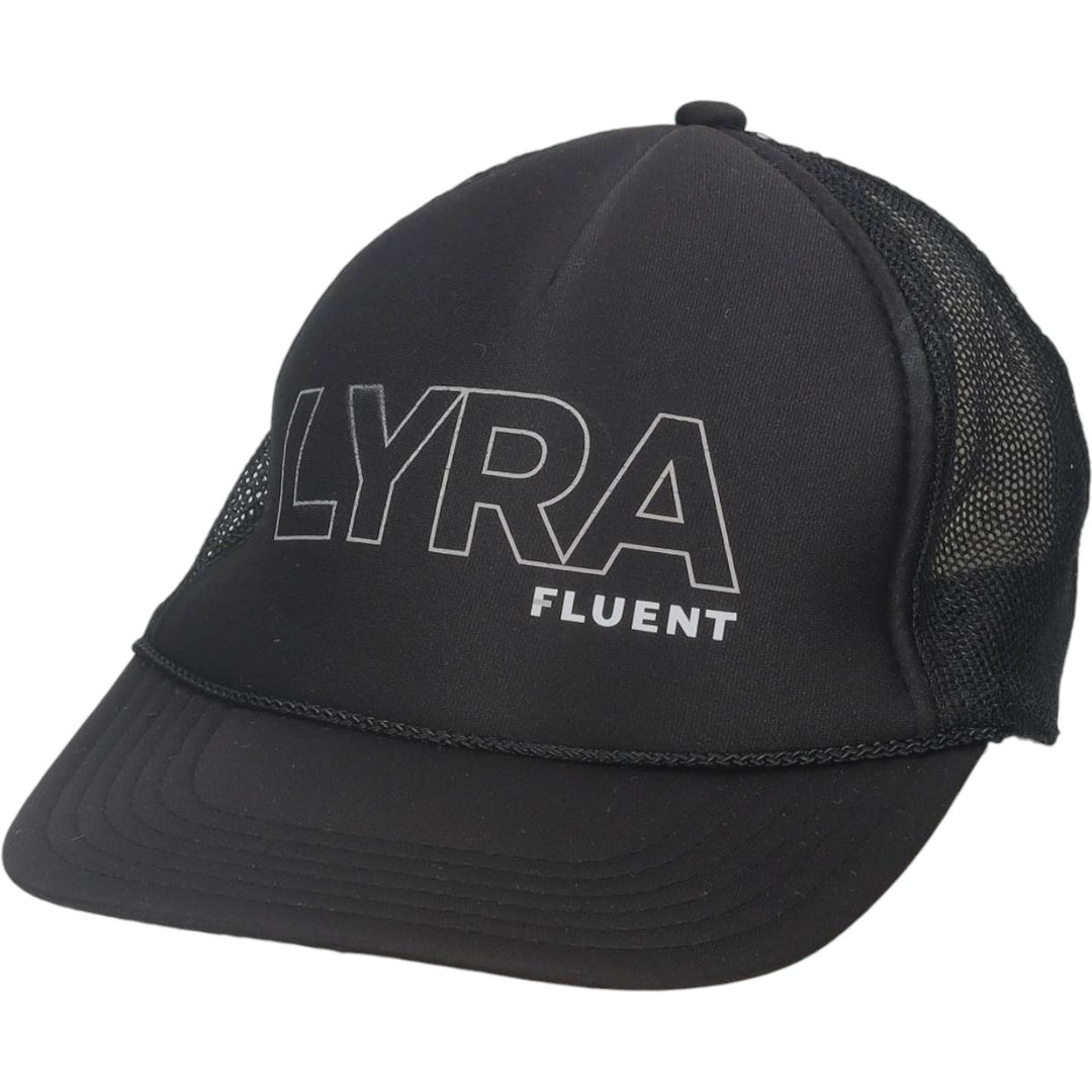 Otto Tracker Cap Mesh Cap (One Size Fits All) polyester black type Vintage Second Hand
