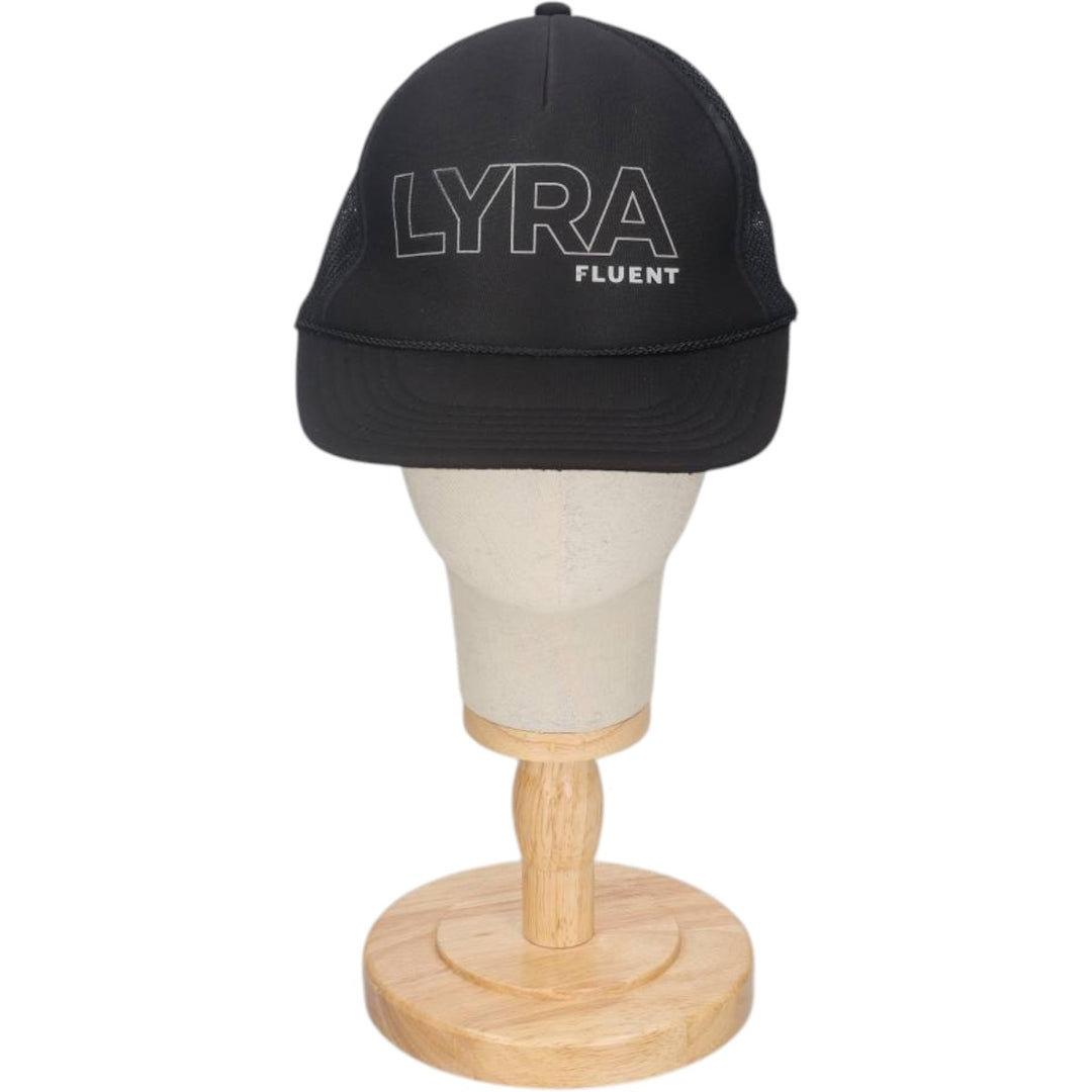 Otto Tracker Cap Mesh Cap (One Size Fits All) polyester black type Vintage Second Hand